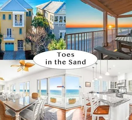 Toes In The Sand-On Gulf-Frangista Beach